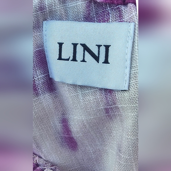 LINI - NEW Ruffled Tie-Dye Mini Dress - Picture 5 of 11
